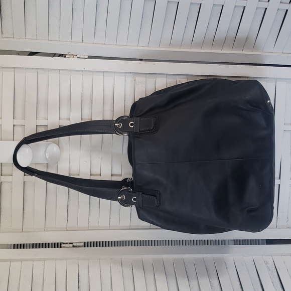 Coach blavk leather Soho shoulder tote bag - Picture 5 of 9